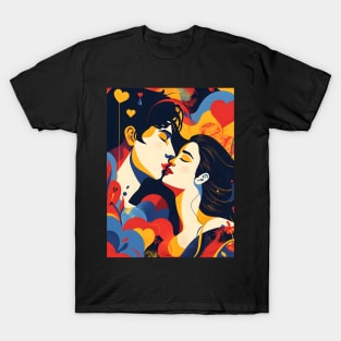 Discover True Romance: Art, Creativity and Connections for Valentine's Day and Lovers' Day T-Shirt